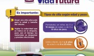 Invita Seguridad Vial a donar sillas de retención