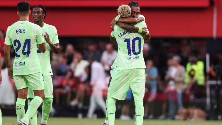 Barcelona gana un partido marcado por la polémica en Mallorca