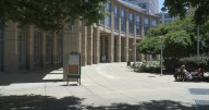 Sacramento's ban on sleeping around city hall takes effect as city unveils new tiny homes