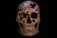 Who mortally wounded this man with a quartz projectile 12,000 years ago? Nobody knows.