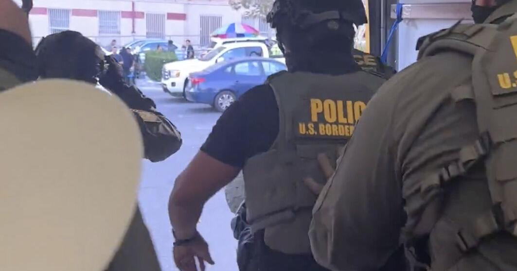 Federal agents hid in back of rental truck at start of raid outside LA Home Depot