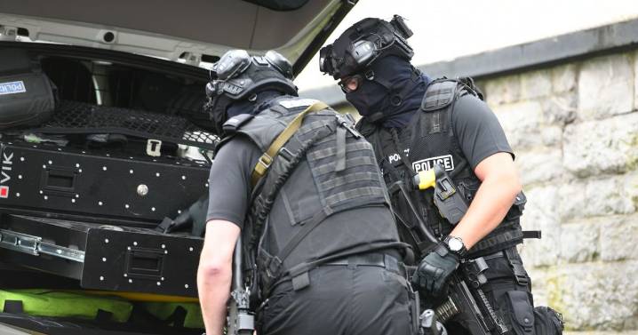 Armed police scrambled as two people are stabbed in Yate