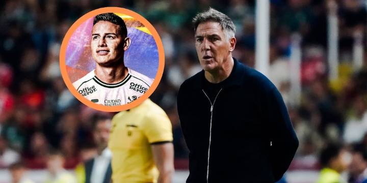 Eduardo Berizzo lanzó pulla por ausencia de James Rodríguez ante Necaxa: “Mi equipo tiene propia vida”