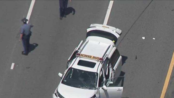 Crews respond to crash on Route 24 South in Brockton