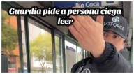 “Ahí están, mire”: guardia niega acceso a invidente en transporte público y le pide leer el reglamento