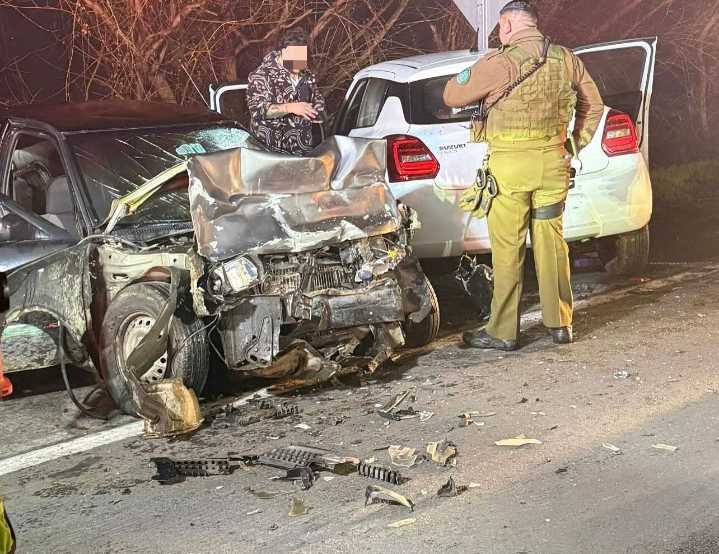 Un muerto y un carabinero grave tras accidente en O’Higgins: Conductor es detenido en estado de ebriedad