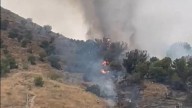 Dan por estabilizado el incendio declarado en una zona de matorral del Monte Coronado