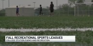 City of College Station offers fall sports programs for youth, adults