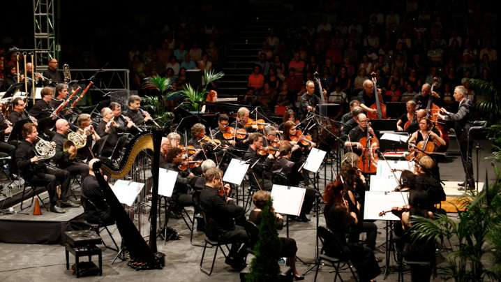 La Orquesta Ciudad de Granada, protagonista de la inauguración "histórica" de la I Bienal de Flamenco