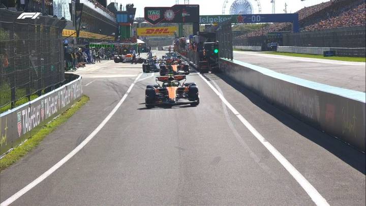 En vivo: Franco Colapinto corre el Gran Premio de Países Bajos en Zandvoort