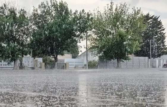 Llega la tormenta de Santa Rosa: ciclogénesis y fuertes lluvias en el centro del país