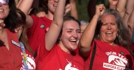 Aurora Public Schools paraprofessionals, custodians and bus drivers rally for path toward unionization