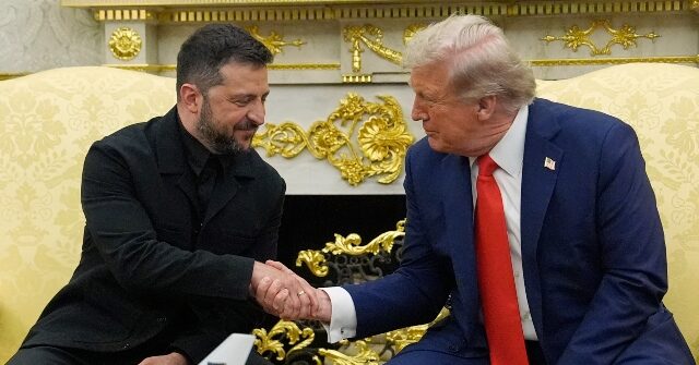 Watch Live: Donald Trump Holds Joint Meeting with European Leaders, Zelensky