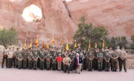 Camp Pendleton 'Young Marines' travel to Arizona to honor Navajo Code Talkers