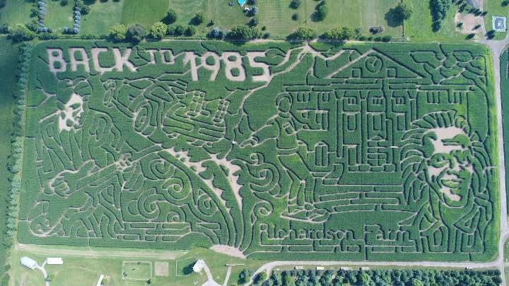 Richardson Adventure Farm releases 2025 corn maze design