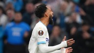Aubameyang scores 2 as Marseille moves on from players' locker room fight with big win over Paris FC