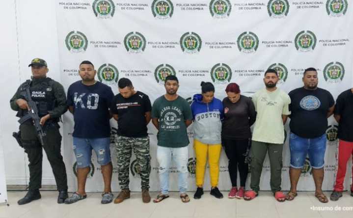 Cárcel a nueve presuntos miembros del Clan del Golfo en Córdoba