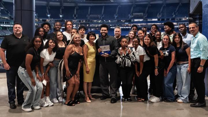 Scarborough kids react after The Weeknd invites them backstage