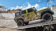 Fiscalía asegura Jeep que participó en accidente donde murió motociclista