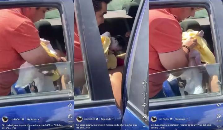 Ginecólogo en Torreón se convierte en héroe tras atender parto de emergencia en la calle