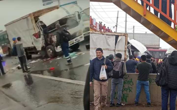 Choque en Puente San Luis deja a joven gravemente herido en Vila El Salvador