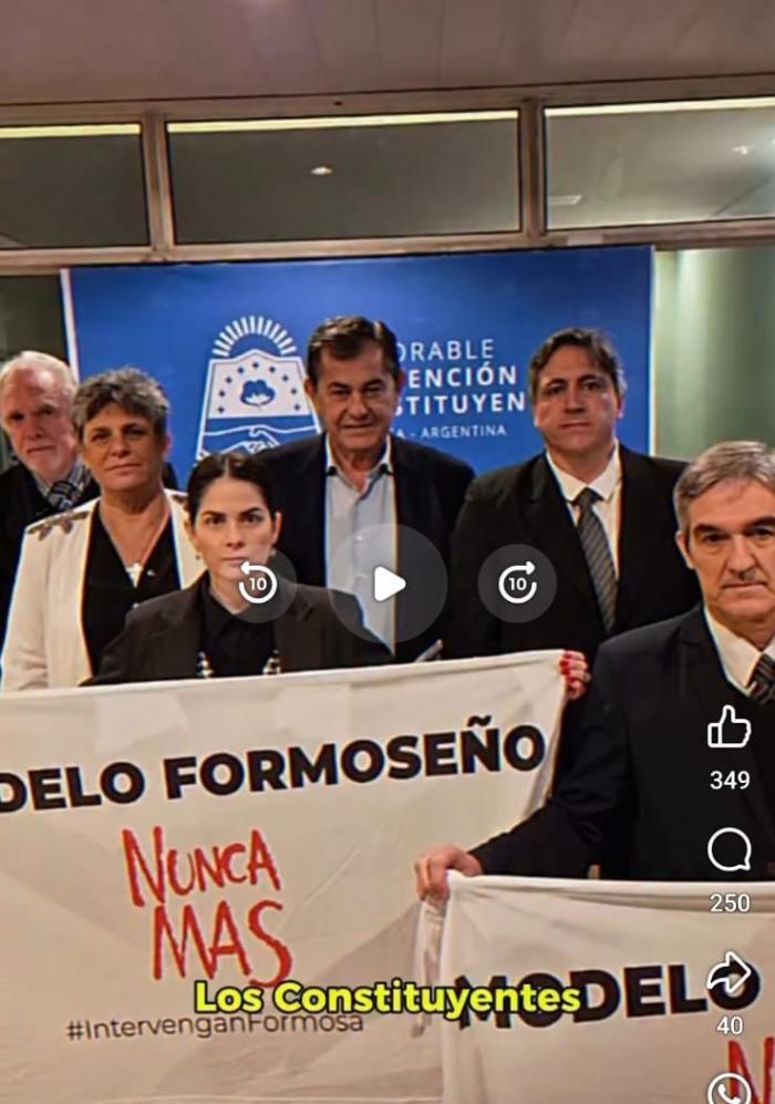 CRECE EL REPUDIO AL USO DEL “NUNCA MÁS” POR PARTE DE CONVENCIONALES CONSTITUYENTES EN FORMOSA