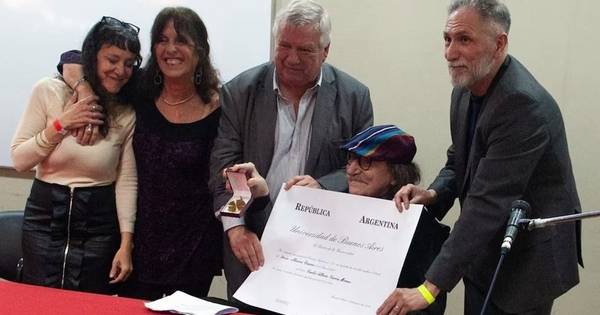 Charly García recibió el título de Doctor Honoris Causa en la UBA