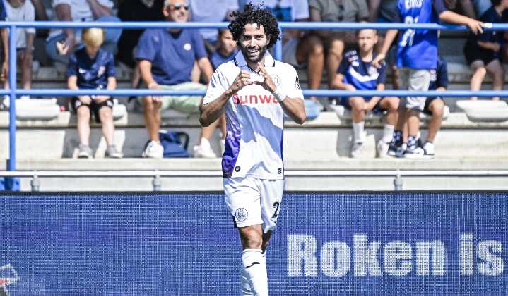 Chino Huerta consiguió su primer gol de la temporada en la victoria del Anderlecht