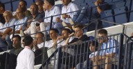Luis García y Pacheta, los dos próximos rivales, espían al Málaga en La Rosaleda
