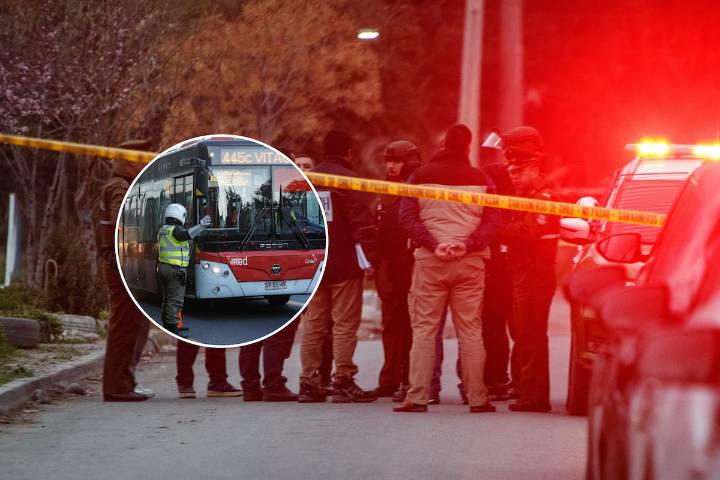 Apuñalado en plena micro: pasajero es asesinado en recorrido de bus RED en Santiago