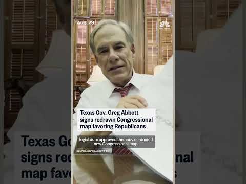 Texas Gov. Abbott signs redrawn Congressional map