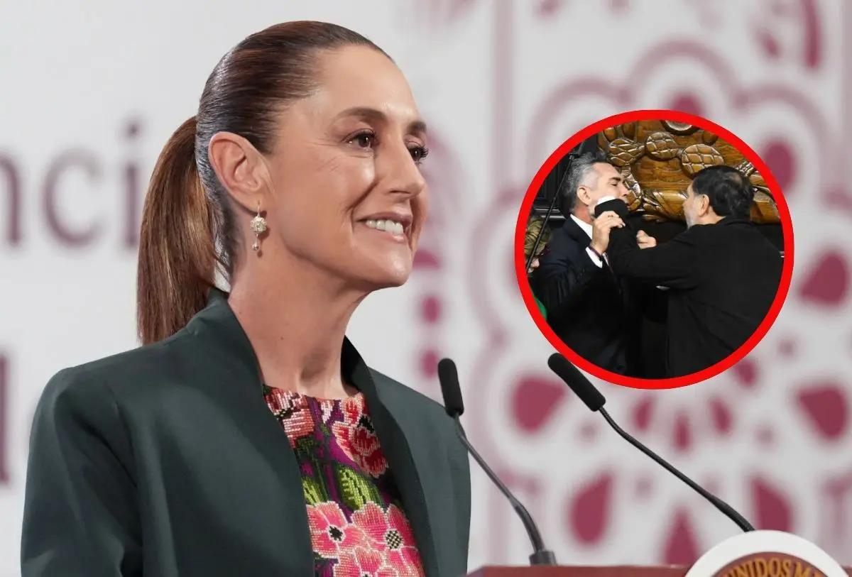 Sheinbaum critica confrontación entre Noroña y ‘Alito’ Moreno; acusa autoritarismo del PRIAN