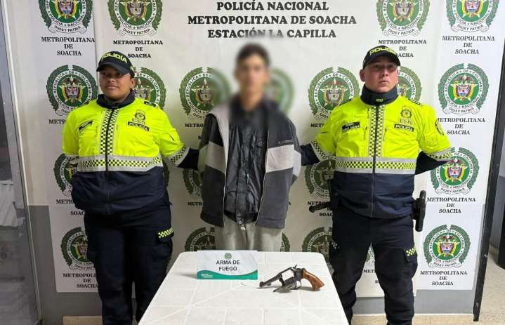 Capturado por portar arma ilegal