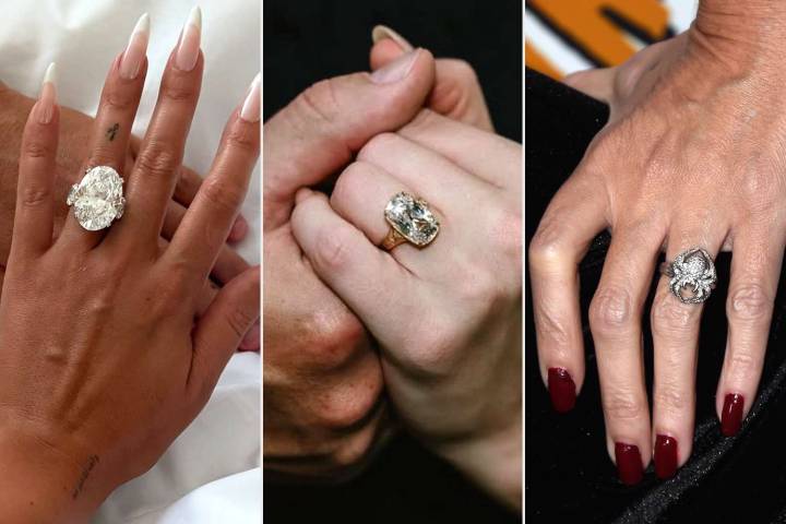 The Most Unique Celebrity Engagement Rings [PHOTOS]