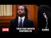 LIVE: Trayon White sworn in as Ward 8 Councilmember
