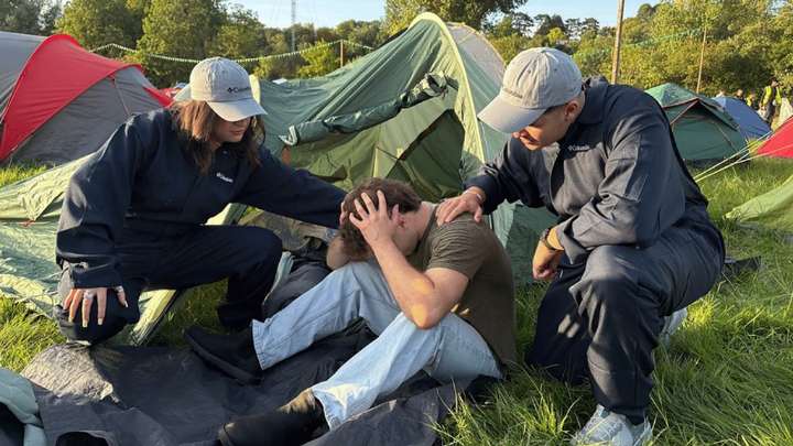 Morning erection problems? How cheeky tent service will spare your blushes at the Reading Festival