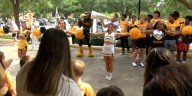 USM football players, DuBard School students celebrate annual Black & Gold Day