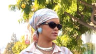 Rihanna Makes Daytime Pajamas a Glamorous Affair