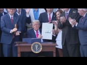 Trump signs executive orders aimed at ending cashless bail