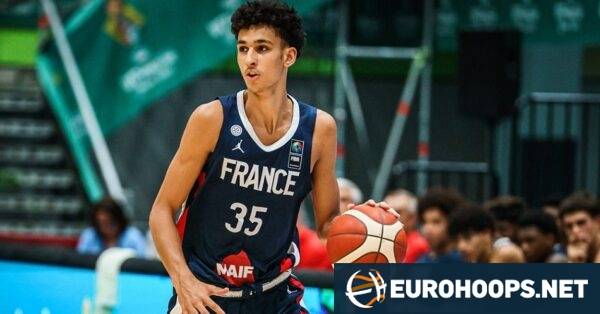 Zaccharie Risacher and France get the job done againt Great Britain
