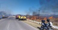 VIDEOS. Varios focos de incendios de pastizales en Salta: preocupación en Rosario de Lerma