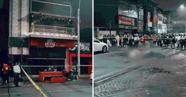 SJL: sicarios asesinan a balazos a tres hombres frente a la discoteca 'Gato Negro'