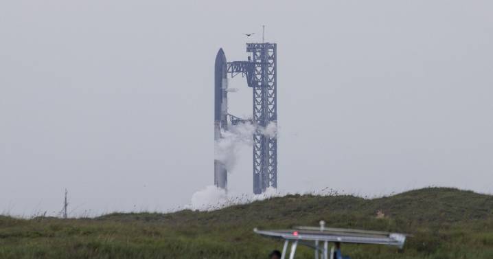SpaceX intenta lanzar de nuevo el gran cohete Starship, en directo