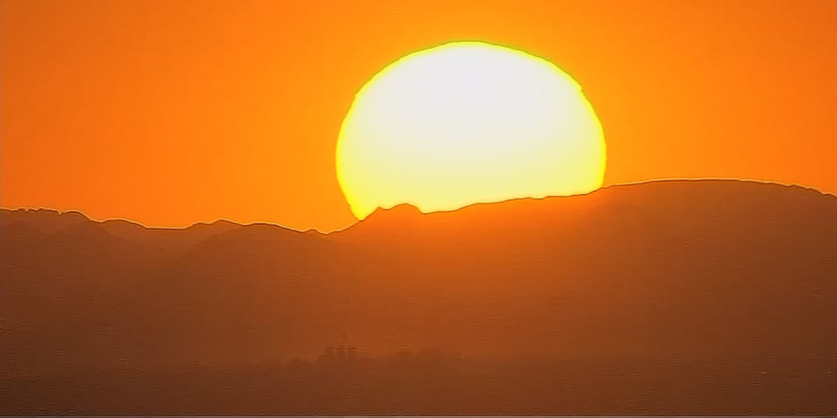 Hottest months in Arizona since 1895