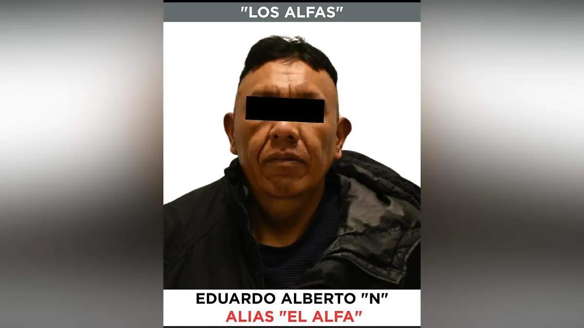 Excomisario de Zamora, líder de ‘Los Alfas’ capturado en Zinacantepec