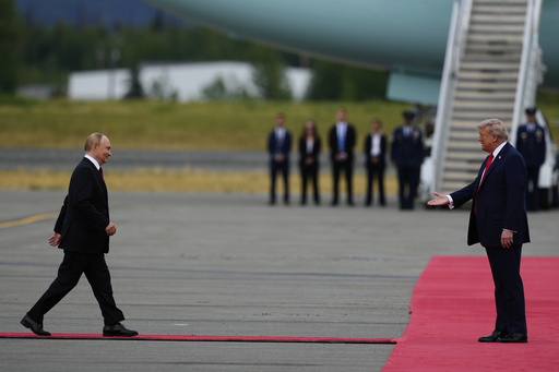 Trump and Putin end their meeting that started with a warm handshake belying bloodshed in Ukraine