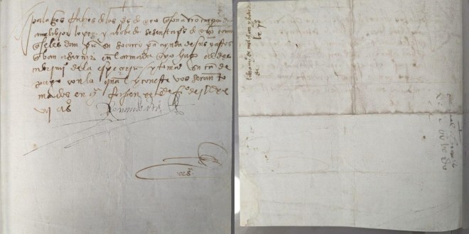 FBI devolvió a México un manuscrito firmado por Hernán Cortés