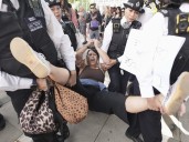 London police arrest 150 as pro-Palestinian protesters defy new law
