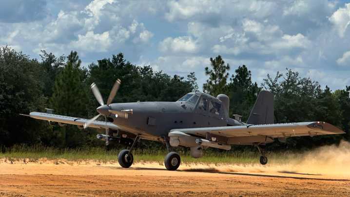 OA-1K Skyraider II Becomes US Air Force's First Tailwheel Aircraft In 50+ Years