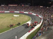 Racer dies after crashing into wall at Bowman Gray Stadium in Winston